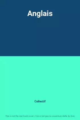 Couverture du produit · Anglais