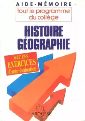 Couverture du produit · Histoire-geographie