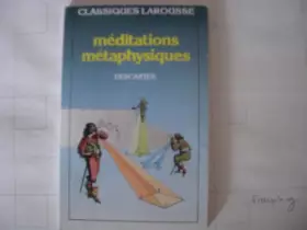 Couverture du produit · Méditations