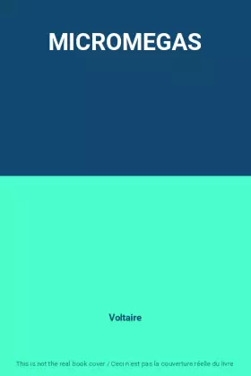 Couverture du produit · MICROMEGAS