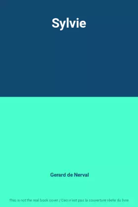 Couverture du produit · Sylvie