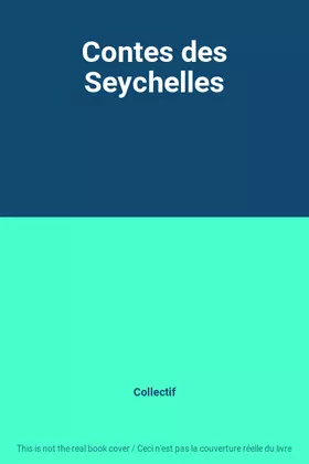 Couverture du produit · Contes des Seychelles