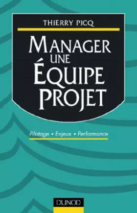 Couverture du produit · Manager une équipe projet
