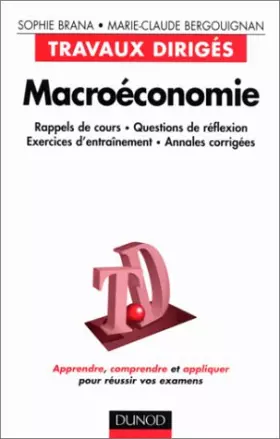 Couverture du produit · Macroéconomie, travaux dirigés