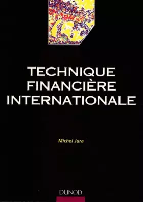 Couverture du produit · Technique financière internationale