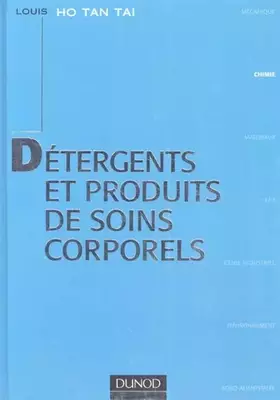 Couverture du produit · Détergents et produits de soins corporels