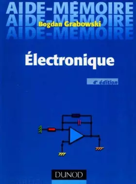 Couverture du produit · Aide-mémoire d'électronique