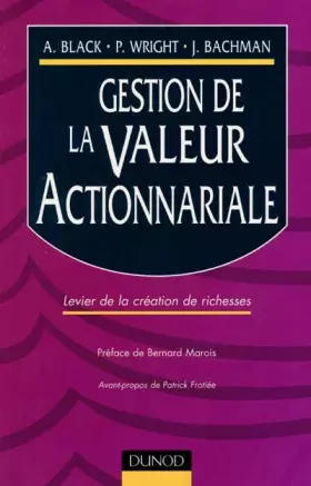Couverture du produit · Gestion de la valeur actionnariale