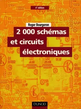 Couverture du produit · 2000 schémas et circuits électroniques