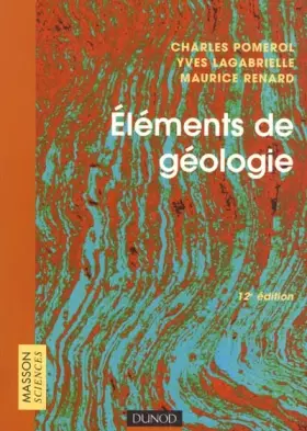 Couverture du produit · Éléments de géologie