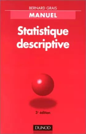 Couverture du produit · Statistique descriptive, tome 1 : Techniques statistiques