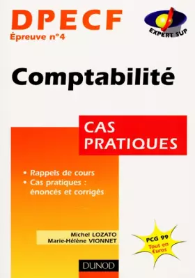 Couverture du produit · DPECF , numéro 4 : comptabilité, cas pratiques