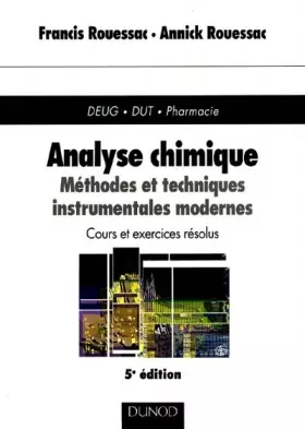 Couverture du produit · Analyse chimique