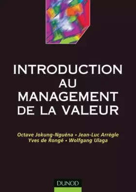 Couverture du produit · Introduction au management de la valeur