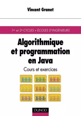 Couverture du produit · Algorithme et programmation en Java : Cours et exercices