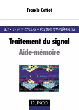Couverture du produit · Aide-mémoire de traitement du signal
