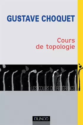 Couverture du produit · Cours de Topologie