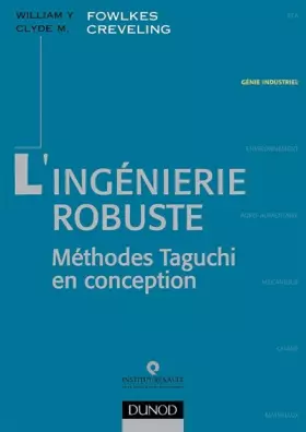 Couverture du produit · L'ingénierie robuste