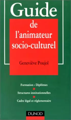 Couverture du produit · Guide de l'animateur socio-culturel