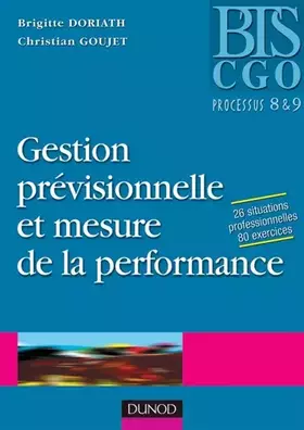 Couverture du produit · Gestion prévisionnelle et mesure de la performance - Processus 8 et 9 : Manuel