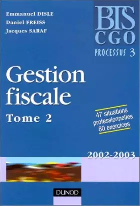 Couverture du produit · Gestion fiscale, tome 2