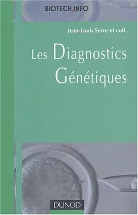Couverture du produit · Les diagnostics génétiques