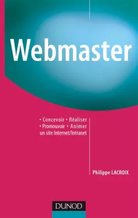 Couverture du produit · Webmaster