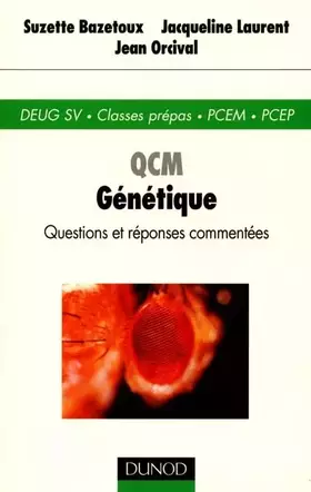 Couverture du produit · QCM de génétique