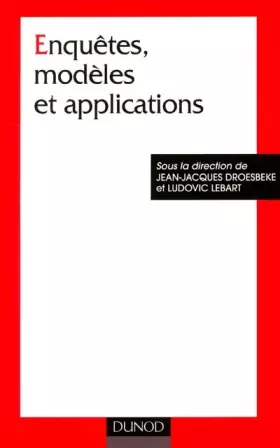 Couverture du produit · Enquêtes : Modèles et applications
