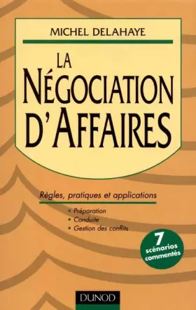 Couverture du produit · La négociation d'affaires