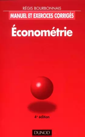 Couverture du produit · Econométrie