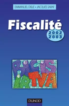 Couverture du produit · Fiscalité 2002-2003