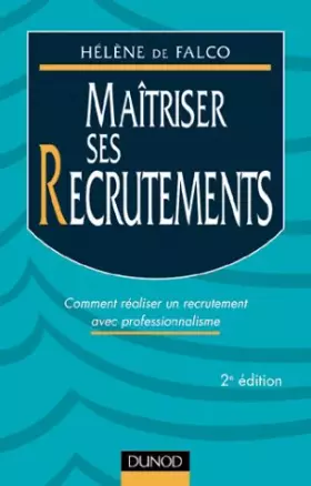 Couverture du produit · Maîtriser ses recrutements