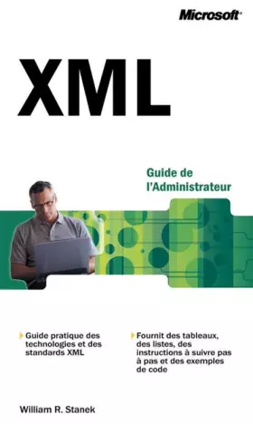 Couverture du produit · Guide de l'Administrateur XML