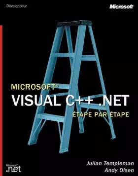 Couverture du produit · Microsoft Visual C++.Net Etape par Etape