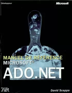 Couverture du produit · ADO . NET : Manuel de référence