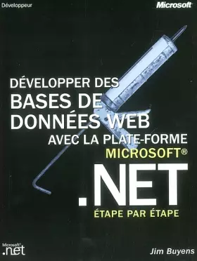 Couverture du produit · Bases de données Web avec .NET : Étape par Étape (avec CD-Rom)