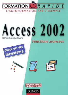 Couverture du produit · Access 2002. Fonctions avancées