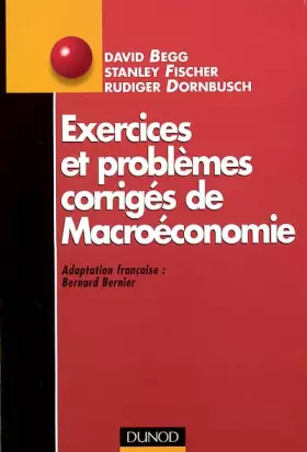 Couverture du produit · Exercices et problèmes corrigés de macroéconomie
