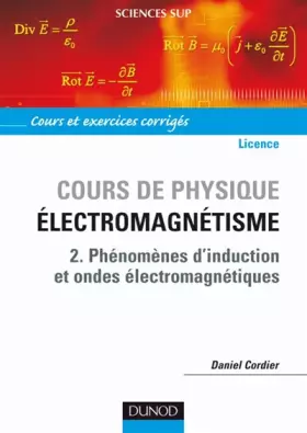 Couverture du produit · Cours de Physique pour la Licence- Électromagnétisme - Tome 2