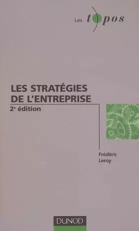 Couverture du produit · Les stratégies de l'entreprise