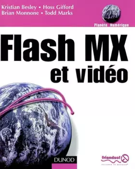 Couverture du produit · La vidéo avec Flash MX