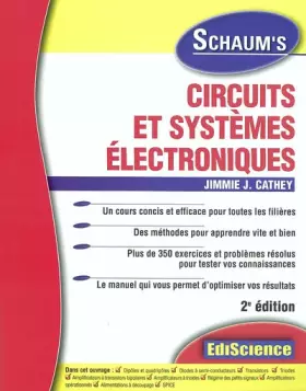 Couverture du produit · Circuits et systèmes électroniques