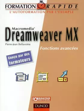 Couverture du produit · Dreamweaver MX : Fonctions avancées