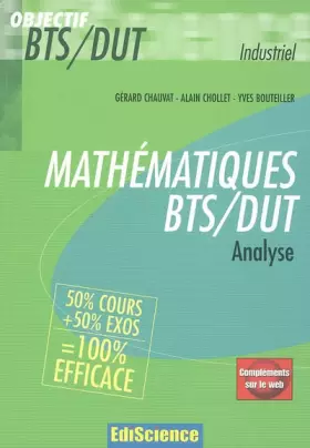 Couverture du produit · Mathématiques BTS/DUT : Analyse