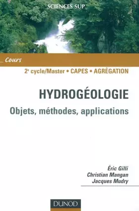 Couverture du produit · Hydrogéologie