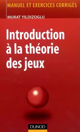 Couverture du produit · Introduction à la théorie des jeux