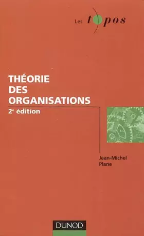 Couverture du produit · Théorie des organisations