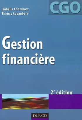 Couverture du produit · Gestion financière - Processus 6 : Manuel