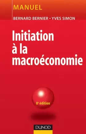 Couverture du produit · Initiation à la macroéconomie